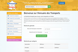 annuaire des transports